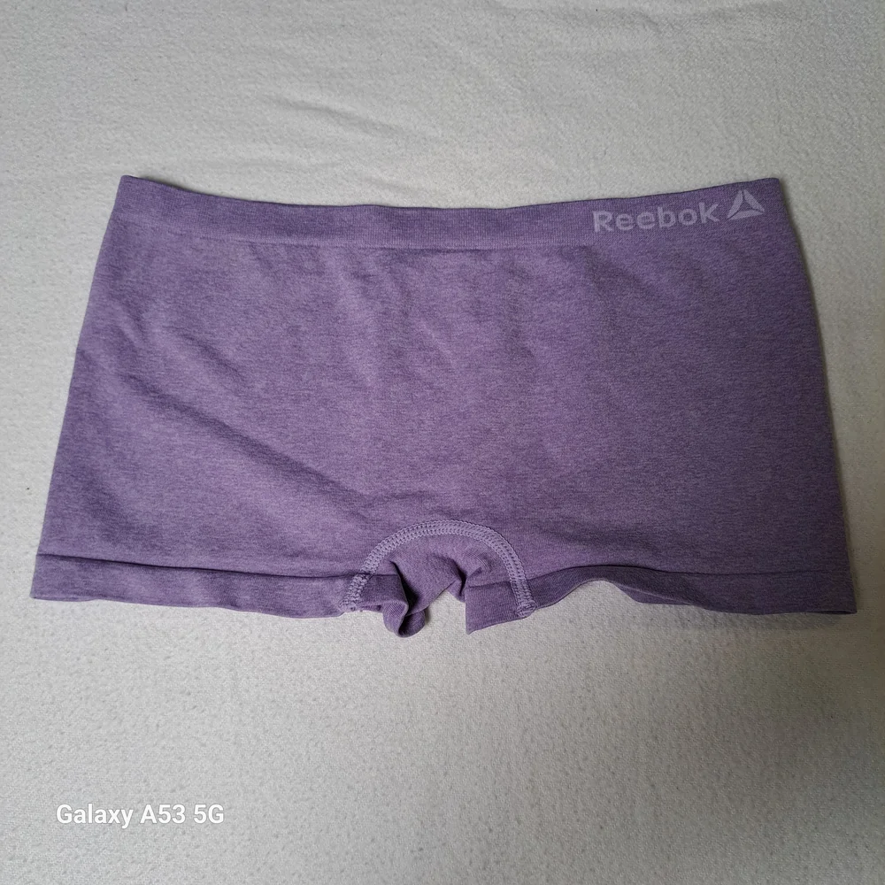 Reebok Girls Purple Seamless Boyshort Panty